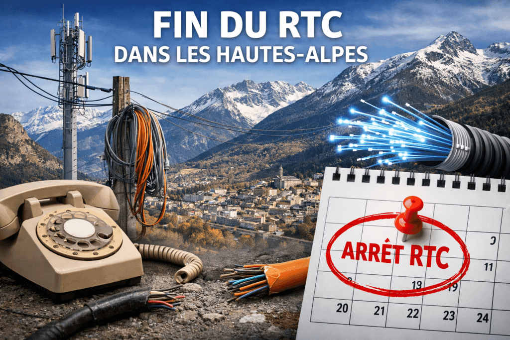 Fin du RTC dans les Hautes-Alpes pour les entreprises
