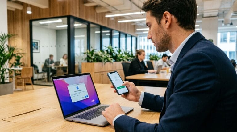 Double authentification (MFA) obligatoire pour securiser les comptes en entreprise